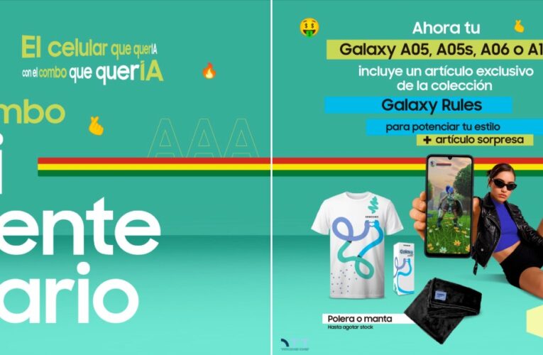 SAMSUNG LANZA EL COMBO BICENTENARIO PARA CELEBRAR LOS 200 AÑOS DE BOLIVIA