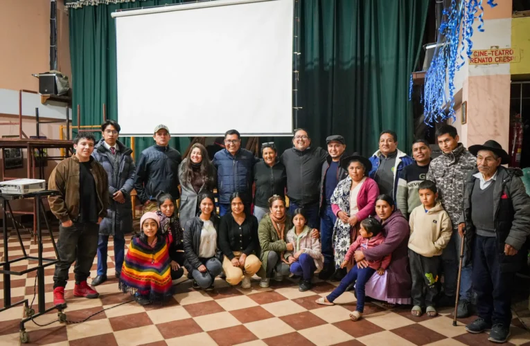 PROYECCIÓN DE “LA HIJA CÓNDOR” EN INDEPENDENCIA DESPIERTA EMOCIÓN COLECTIVA