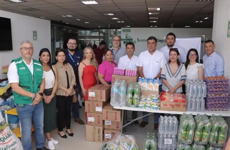 Itacamba brinda apoyo solidario tras la emergencia por inundaciones en Santa Cruz