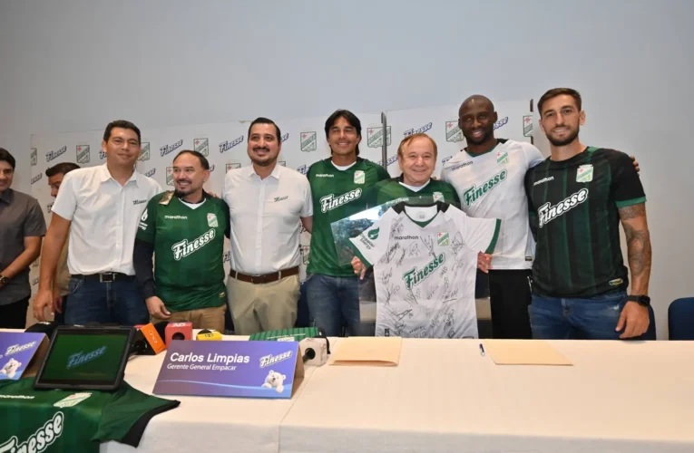 Finesse y Oriente Petrolero renuevan alianza por el fútbol boliviano