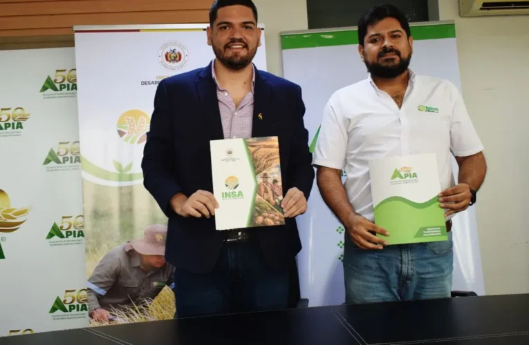 APIA e INSA firman convenio