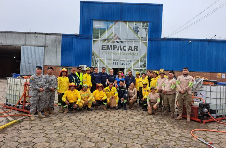EMPACAR y GlobalMedic donan Fire Skids a bomberos